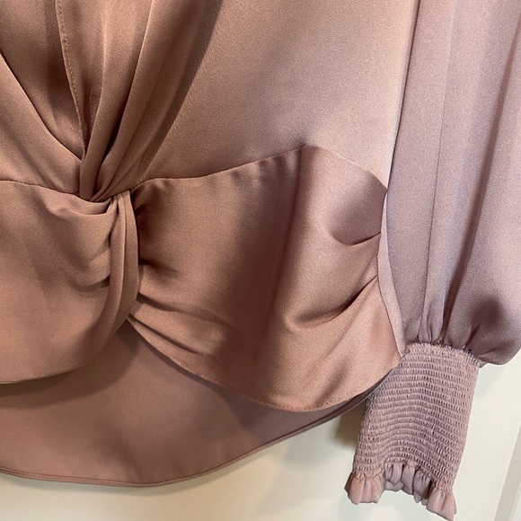 Evernew Satin Blouse - Picture 3 of 4